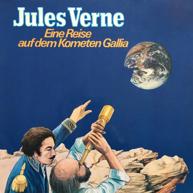 Boekomslag van Jules Verne, Eine Reise auf dem Kometen Gallia