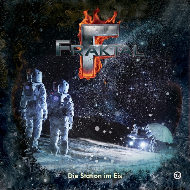 Couverture de livre pour Fraktal, Folge 13: Die Station im Eis