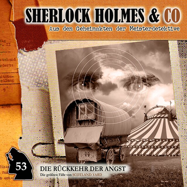 Kirjankansi teokselle Sherlock Holmes & Co, Folge 53: Die Rückkehr der Angst