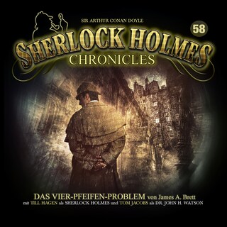 Sherlock Holmes Chronicles, Folge 58: Das Vier-Pfeifen-Problem als Hörbuch
