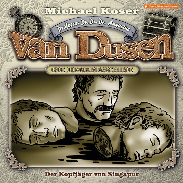 Book cover for Professor van Dusen, Folge 21: Der Kopfjäger von Singapur