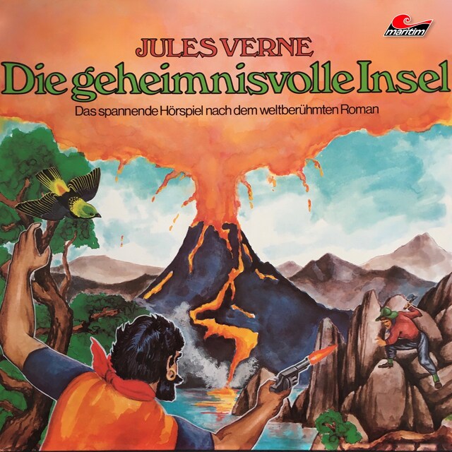 Book cover for Jules Verne, Die geheimnisvolle Insel