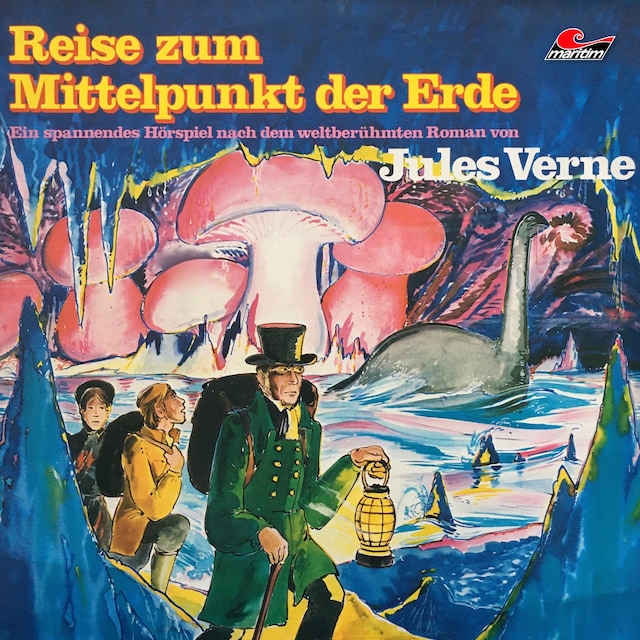 Kirjankansi teokselle Jules Verne, Reise zum Mittelpunkt der Erde