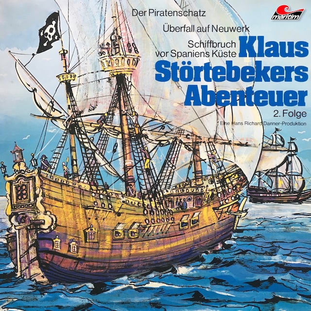 Portada de libro para Klaus Störtebekers Abenteuer, Folge 2: Der Piratenschatz und andere Abenteuer