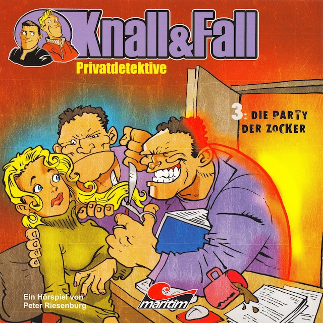 Book cover for Knall & Fall Privatdetektive, Folge 3: Die Party der Zocker