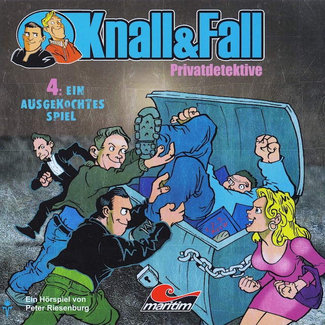 Copertina del libro per Knall & Fall Privatdetektive, Folge 4: Ein ausgekochtes Spiel
