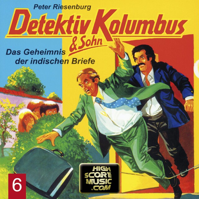 Book cover for Detektiv Kolumbus & Sohn, Folge 6: Das Geheimnis der indischen Briefe