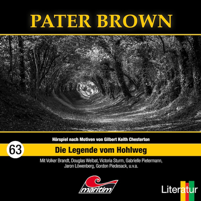 Buchcover für Pater Brown, Folge 63: Die Legende vom Hohlweg