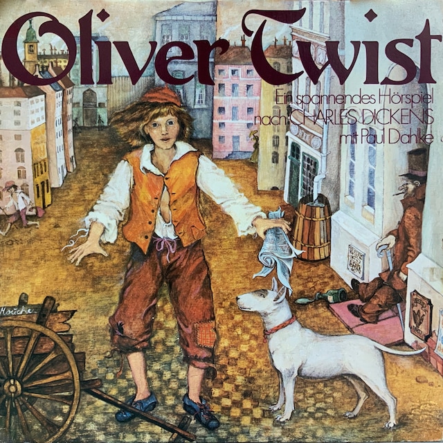 Couverture de livre pour Charles Dickens, Oliver Twist