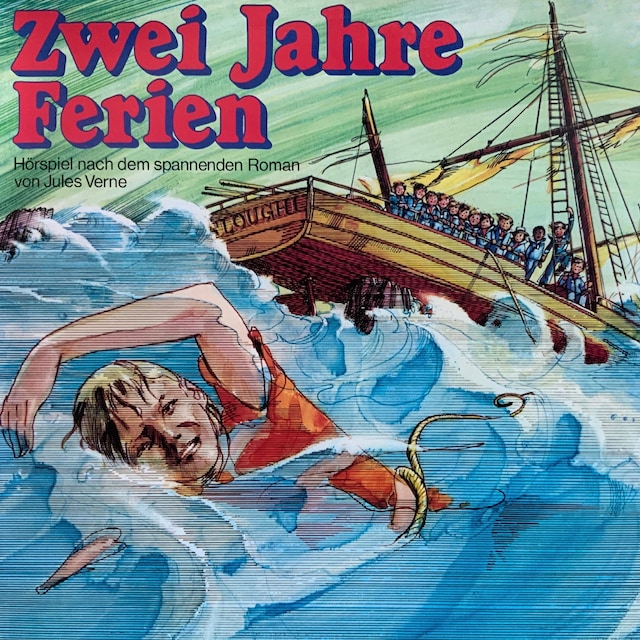 Copertina del libro per Jules Verne, Zwei Jahre Ferien