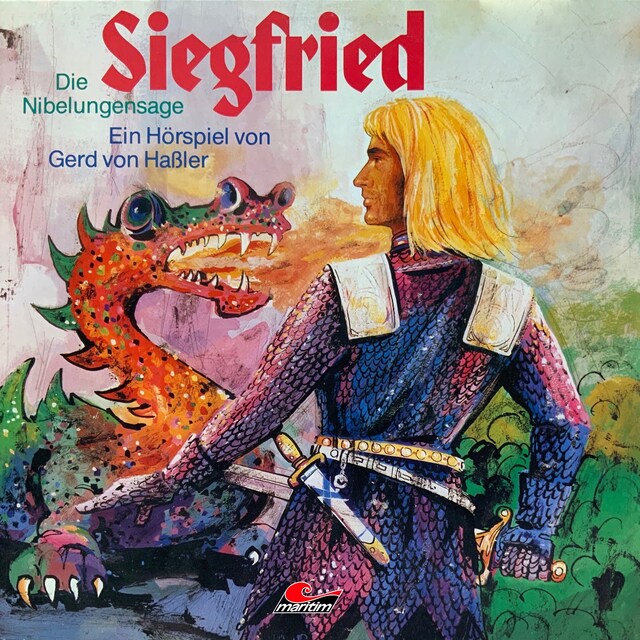 Kirjankansi teokselle Die Nibelungensage, Siegfried