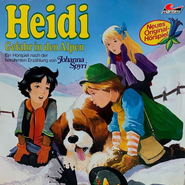 Book cover for Heidi, Folge 3: Gefahr in den Alpen