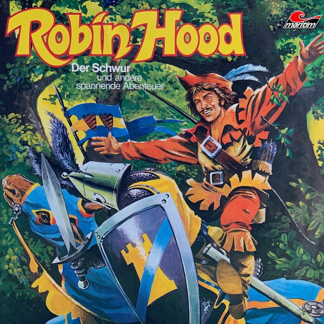 Portada de libro para Robin Hood, Folge 1: Der Schwur und andere spannende Abenteuer