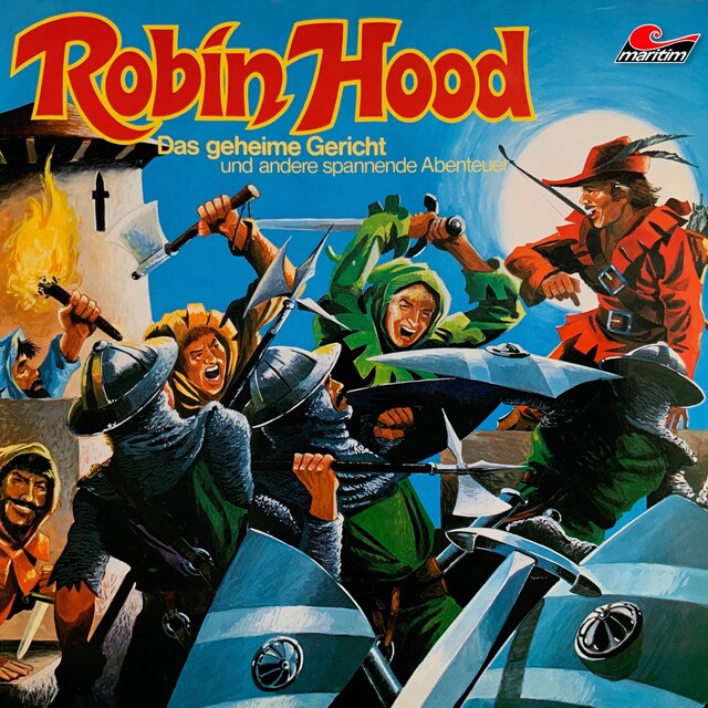 Bogomslag for Robin Hood, Folge 2: Das geheime Gericht und andere spannende Abenteuer