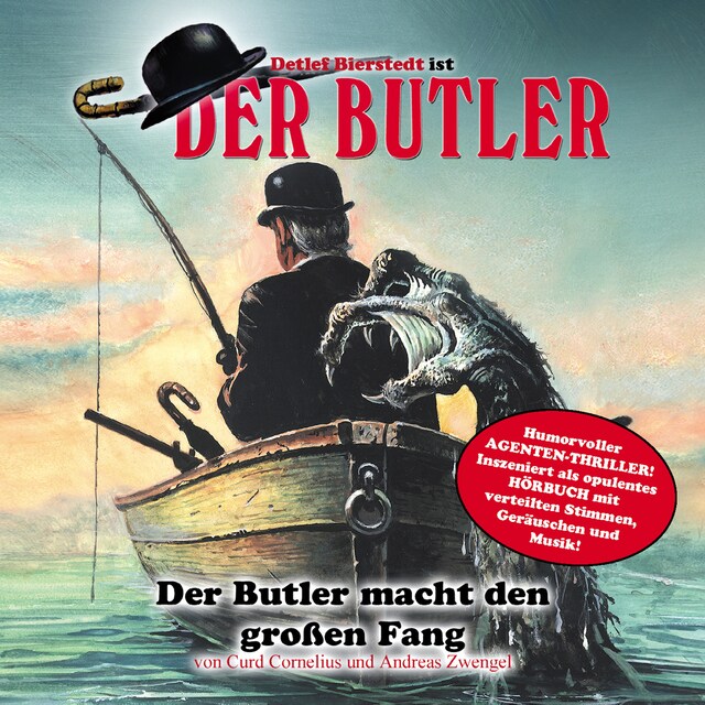 Boekomslag van Der Butler, Der Butler macht den großen Fang