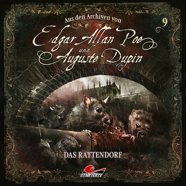 Couverture de livre pour Edgar Allan Poe & Auguste Dupin, Aus den Archiven, Folge 9: Das Rattendorf