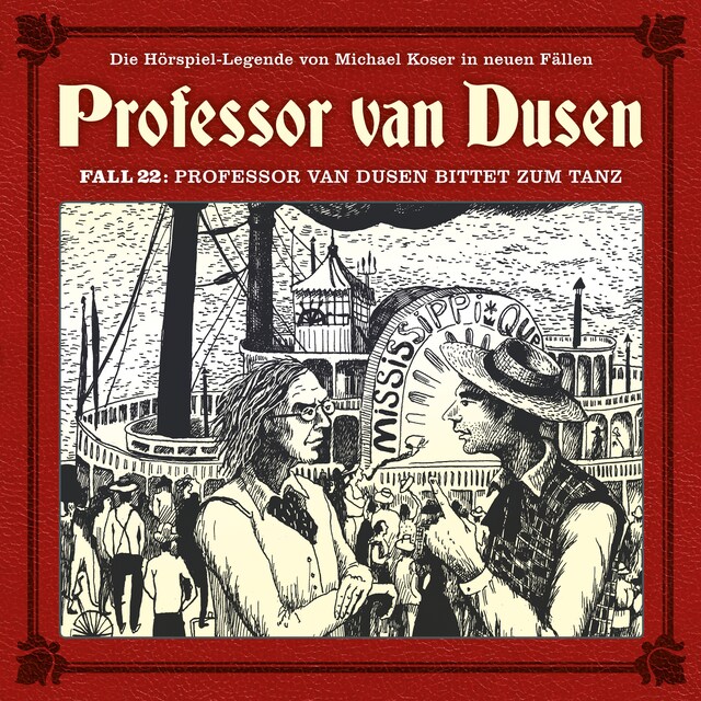 Buchcover für Professor van Dusen, Die neuen Fälle, Fall 22: Professor van Dusen bittet zum Tanz