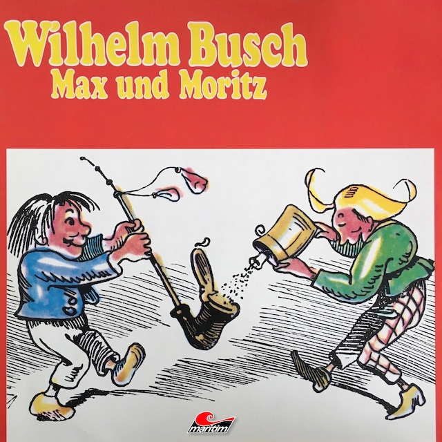 Kirjankansi teokselle Wilhelm Busch, Max und Moritz