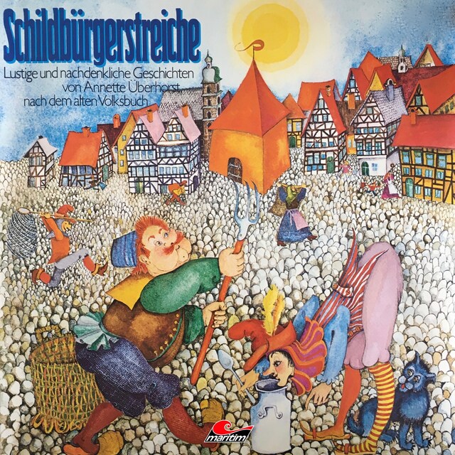 Book cover for Schildbürgerstreiche, Lustige und nachdenkliche Geschichten