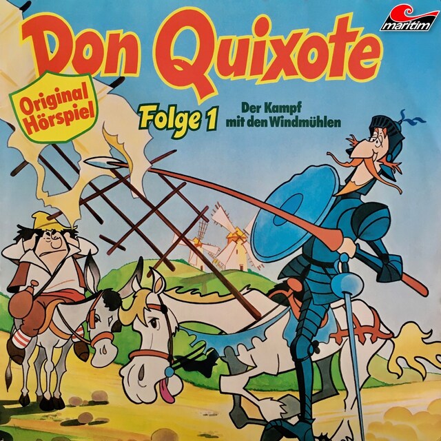 Book cover for Don Quixote, Folge 1: Der Kampf mit den Windmühlen