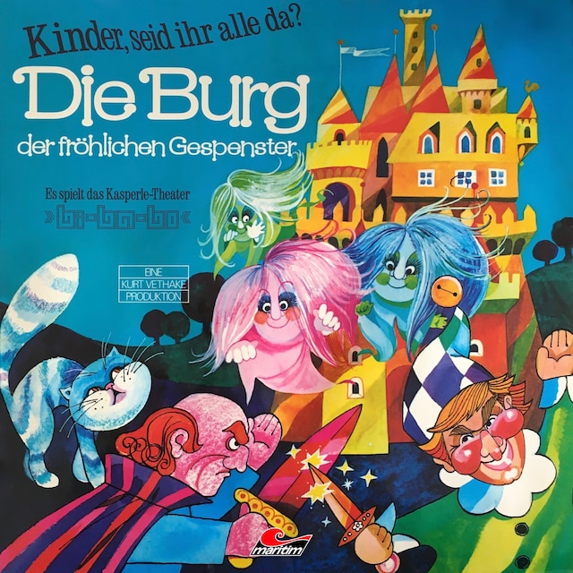 Okładka książki dla Kasperle, Folge 2: Die Burg der fröhlichen Gespenster