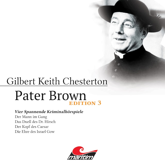 Book cover for Pater Brown, Edition 3: Vier Spannende Kriminalhörspiele