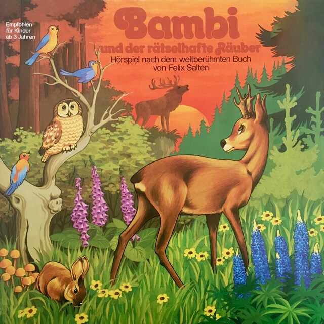 Buchcover für Bambi, Folge 3: Bambi und der rätselhafte Räuber