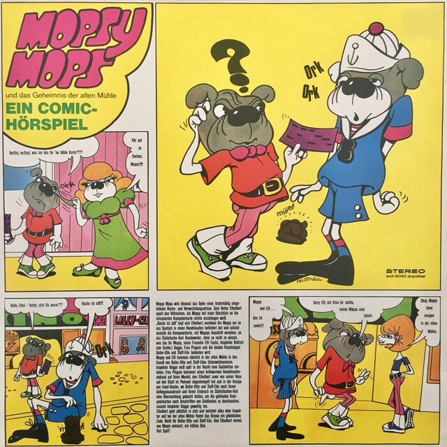 Kirjankansi teokselle Mopsy Mops, Folge 2: Mopsy Mops und das Geheimnis der alten Mühle