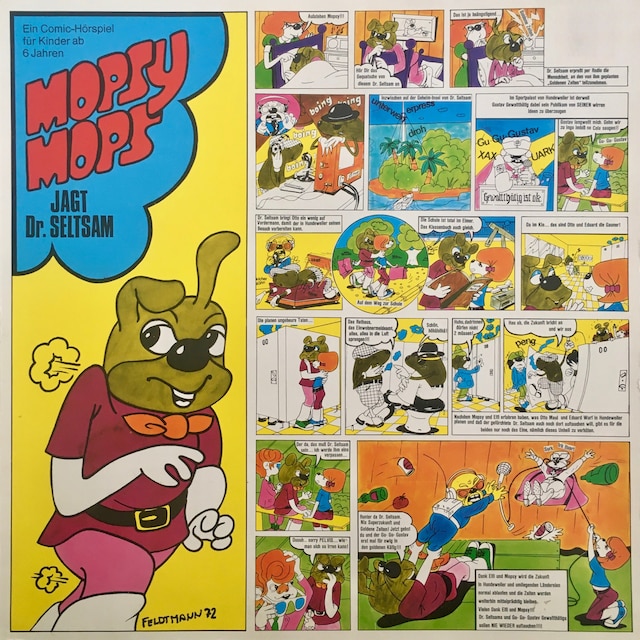 Book cover for Mopsy Mops, Folge 4: Mopsy Mops jagt Dr. Seltsam