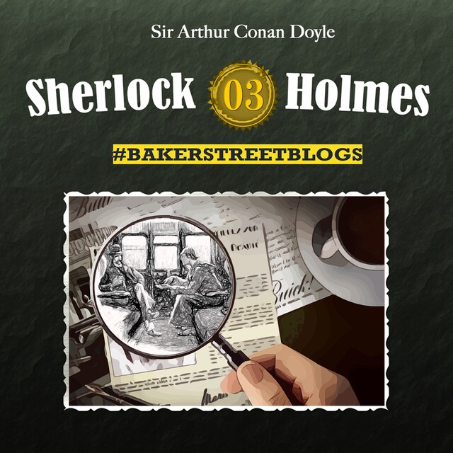 Boekomslag van Sherlock Holmes, Bakerstreet Blogs, Folge 3