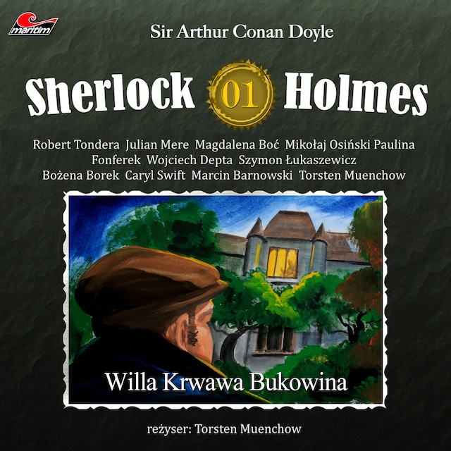 Book cover for Sherlock Holmes, Odcinek 1: Willa Krwawa Bukowina
