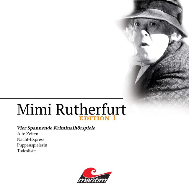 Bogomslag for Mimi Rutherfurt, Edition 1: Vier Spannende Kriminalhörspiele