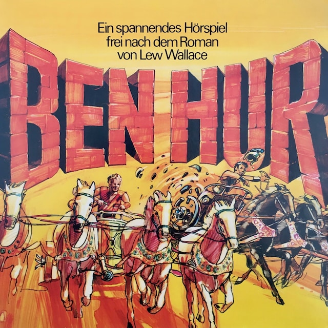 Kirjankansi teokselle Lew Wallace, Ben Hur