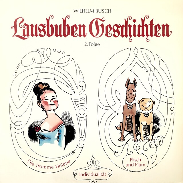 Buchcover für Wilhelm Busch, Band 2: Lausbuben-Geschichten