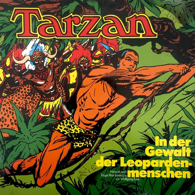 Buchcover für Tarzan, Folge 5: In der Gewalt der Leopardenmenschen