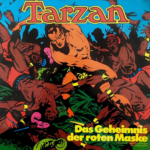 Bokomslag for Tarzan, Folge 6: Das Geheimnis der roten Maske