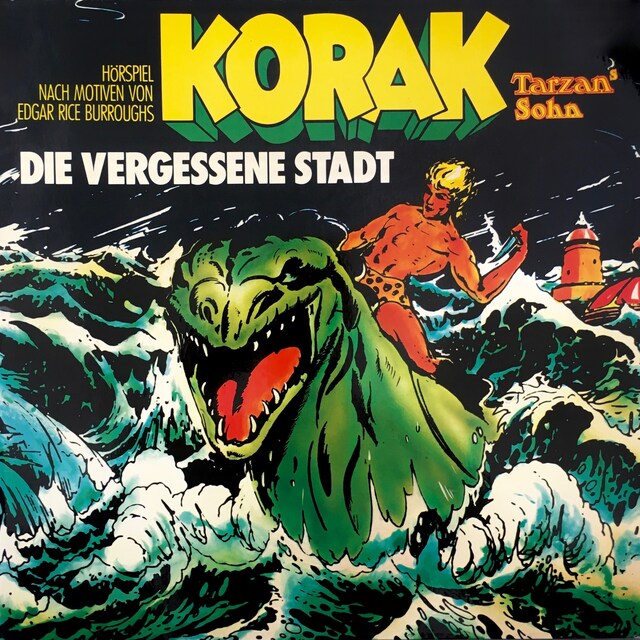 Bokomslag for Tarzan, Folge 9: Korak - Tarzans Sohn: Die vergessene Stadt