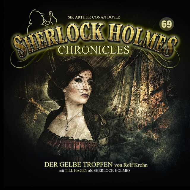 Boekomslag van Sherlock Holmes Chronicles, Folge 69: Der gelbe Tropfen