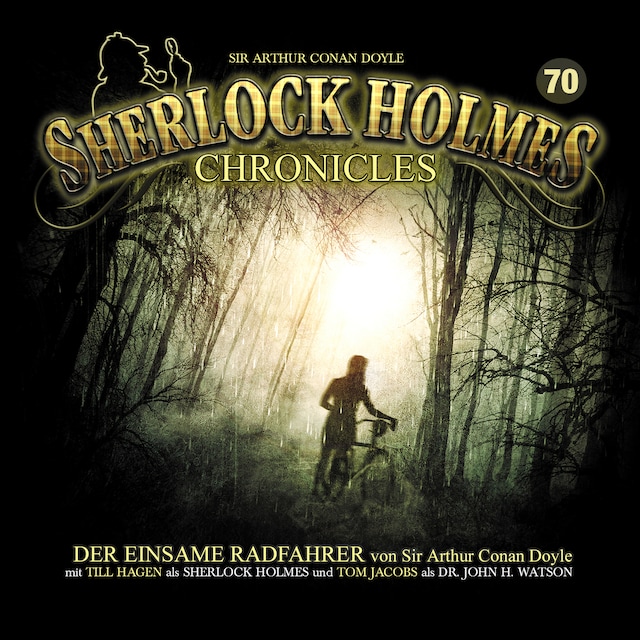 Boekomslag van Sherlock Holmes Chronicles, Folge 70: Der einsame Radfahrer