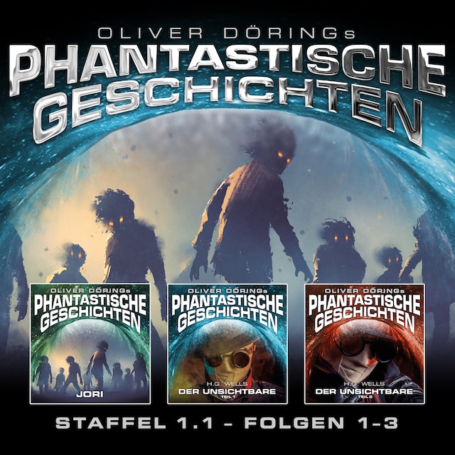 Kirjankansi teokselle Phantastische Geschichten, Staffel 1.1 (Folgen 1-3)