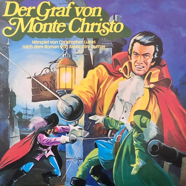 Kirjankansi teokselle Der Graf von Monte Christo