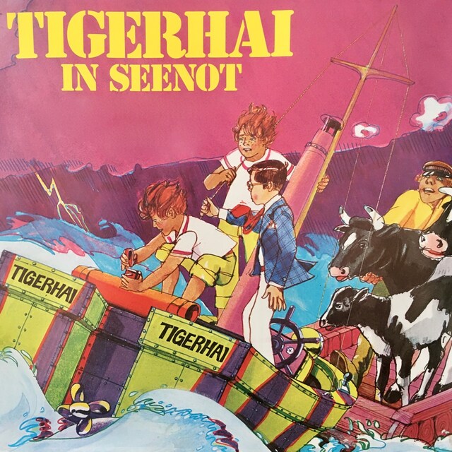 Okładka książki dla Tigerhai, Folge 2: Tigerhai in Seenot