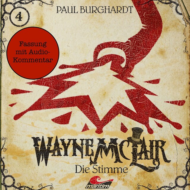 Book cover for Wayne McLair - Fassung mit Audio-Kommentar, Folge 4: Die Stimme