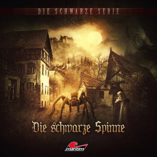 Copertina del libro per Die schwarze Serie, Folge 16: Die schwarze Spinne