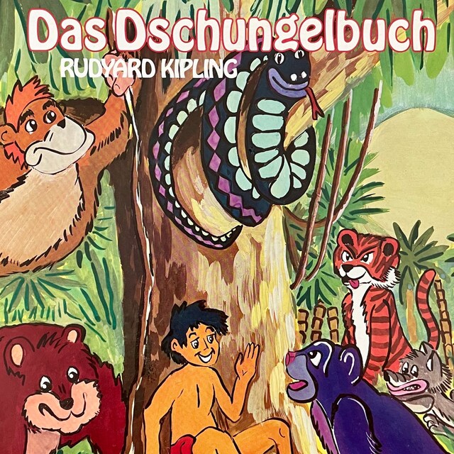 Book cover for Rudyard Kipling, Das Dschungelbuch