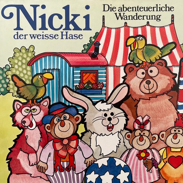 Buchcover für Nicki der weisse Hase, Folge 2: Die abenteuerliche Wanderung