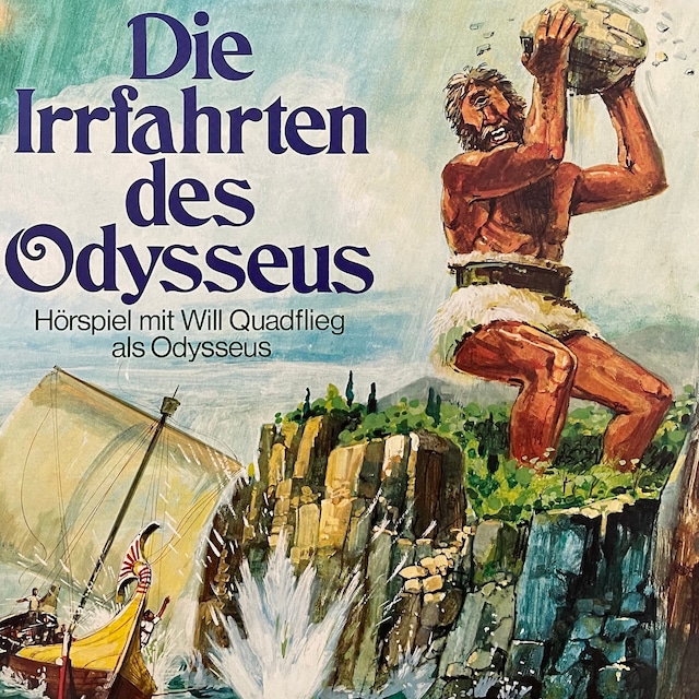 Boekomslag van Die Irrfahrten des Odysseus