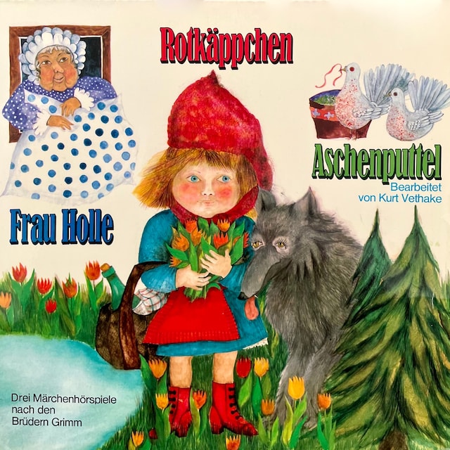 Portada de libro para Rotkäppchen / Aschenputtel / Frau Holle