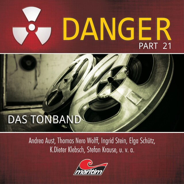 Kirjankansi teokselle Danger, Part 21: Das Tonband