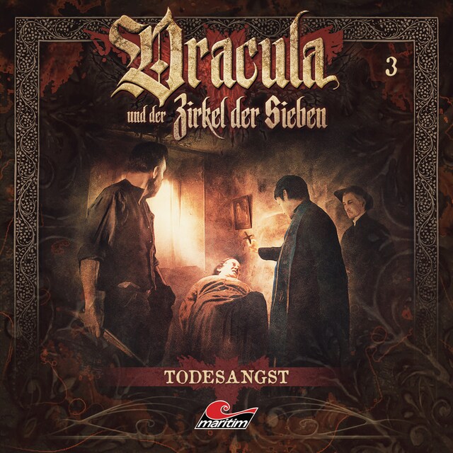 Boekomslag van Dracula und der Zirkel der Sieben, Folge 3: Todesangst